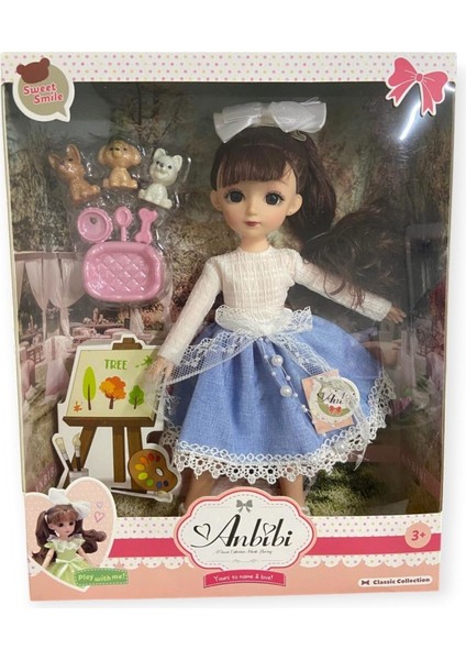 Anbibi Premium Bebek Hareketli Aksesuarlı - WX197-1-MAVİ (Lisinya) indirimleri