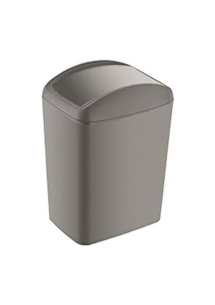 Soft Çöp Kutusu Döner Kapak 5 Lt Bej