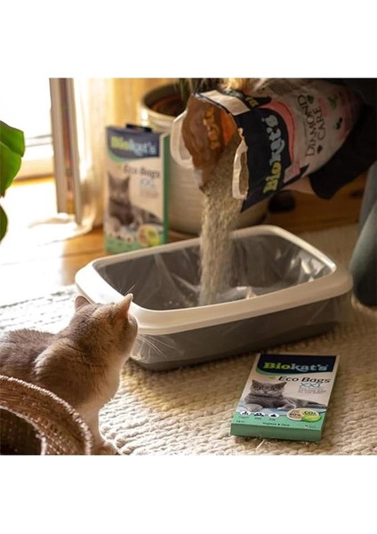 Biokat's Poli Torba Xxl – Kedi Kumunun Hijyenik Değişimi Için Kedi Tuvaletinde Sergileme Torbası - 1 fırsatları