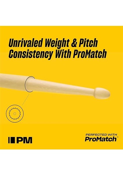 Pro-Mark TX721W Baget 721 - Marco Minnemann Hickory indirimleri