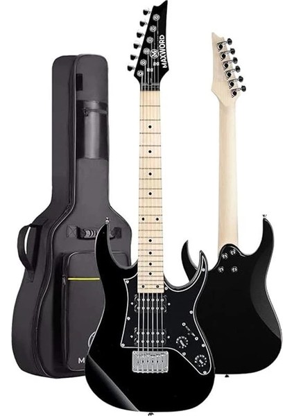 DE-150BK Maple Klavye Hh Manyetik Yüksek Kaliteli Elektro Gitar Seti modelleri