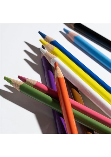 Faber-Castell Jumbo Boya Kalemi, 12 Renk, Kalın Gövde ve Uç, Kırılmaya Dirençli Özel Yapıştırma