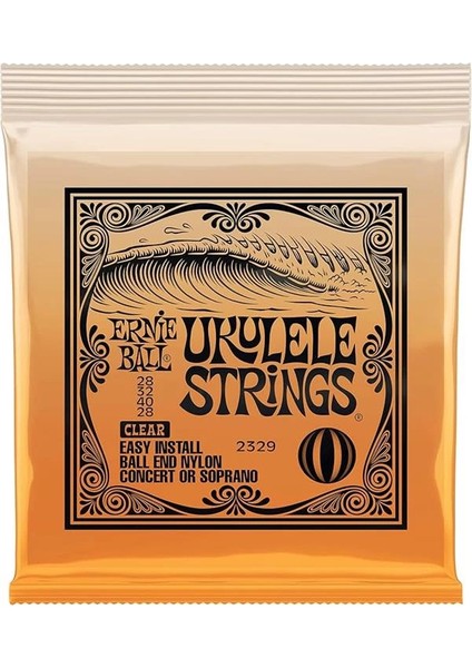 Ukulele Ball End Şeffaf Naylon Ipler