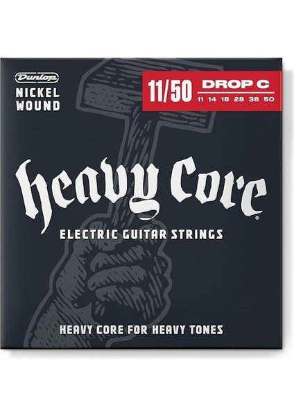 DHCN1150 Heavy Core Elektro Gitar Teli (11-50)
