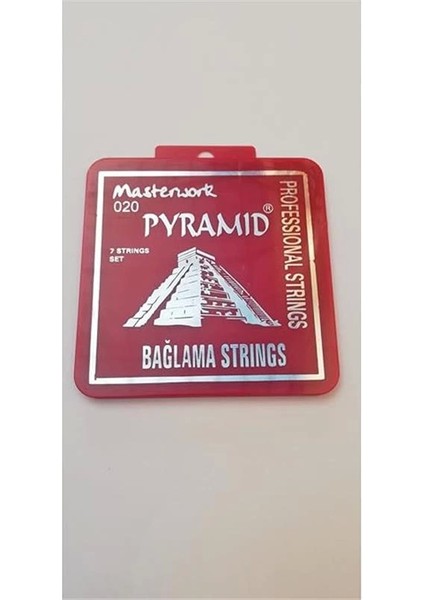 Pyramid 0.20 Uzun Sap Bağlama Teli 3 Adet