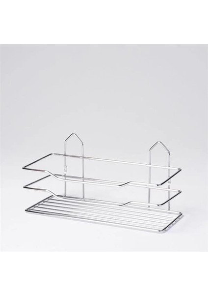 Efe Mark Premium Tek Katlı Duş Rafı Paslanmaz Krom