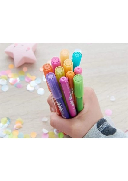 15 Funtastıcs Çocuklar Için Ince Uçlu Keçeli Kalem 18'li Set - 1 mm Yuvarlak Uç fiyatları
