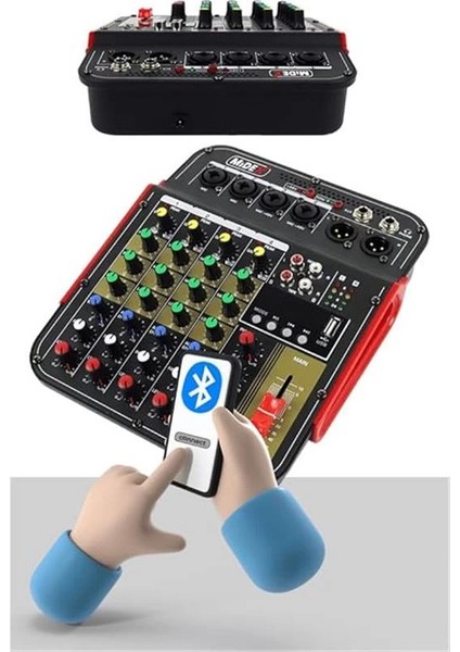 Midex Vokal Paket-2 Cx1 Stüdyo Mikrofon 6 Kanal Stüdyo Kayıt Mikseri Kulaklık Ekipman Seti fiyatları
