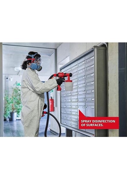 Sprey Boya Sistemi Tc-Sy 400 P (400 W, Küçük ve Orta Büyüklükte Yüzeyler Için, Vernik ve fırsatları