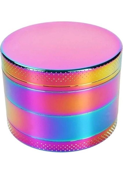 50 mm 4 Katmanlı Mıknatıslı Çinko Alaşım Herbal Grinder Baharat Bitki Ot Tütün Öğütücü fiyatları