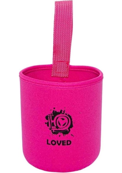 Moods Up Loved Neopren Kılıflı Cam Matara 600 ml