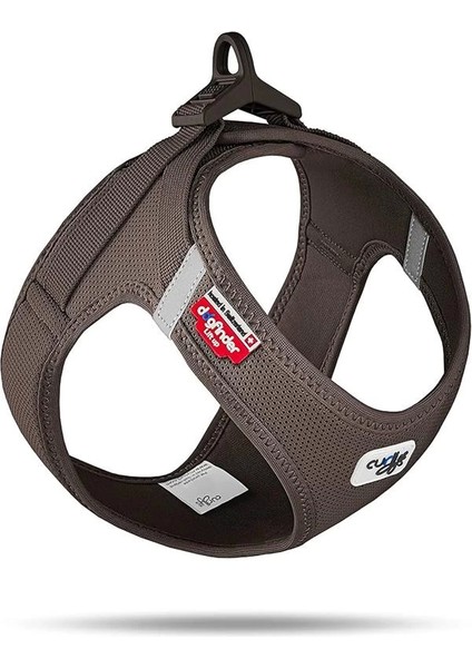 Vest Harness Clasp Air-Mesh Brown Xl