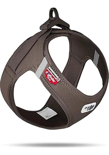 Vest Harness Clasp Air-Mesh Brown Xl