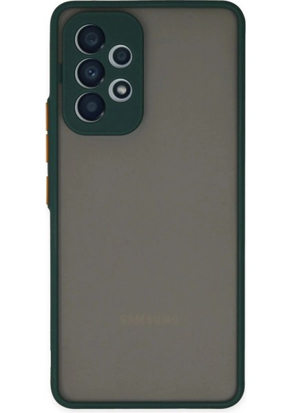 Samsung Galaxy A33 5g Kılıf Montreal Silikon Kapak - YEŞIL-(5796)