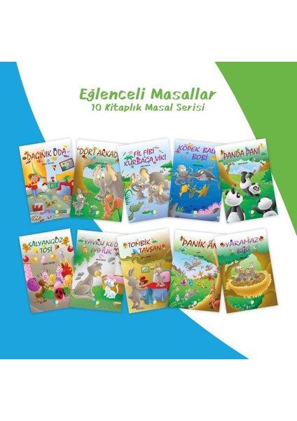 Eğlenceli Masallar Serisi - 1. Sınıf