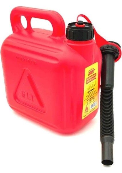 Benzin Bidonu 5 Litre Hortumlu