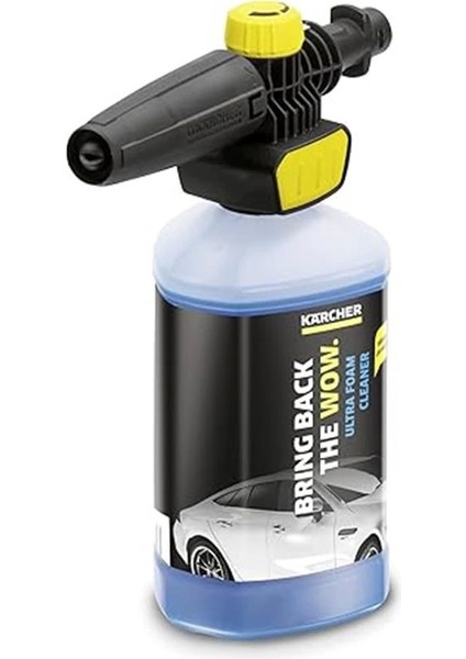Kärcher Köpük Atma Aparatı ve 1 Litre Yoğun Köpüklü Araç Yıkama Deterjanı