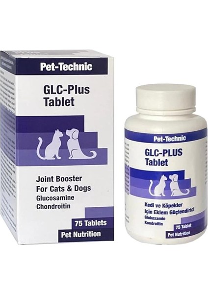 Pet-Technic Glc Plus Tablet – Kedi ve Köpekler Için Glukozamin ve Kondroitin Içerikli Eklem