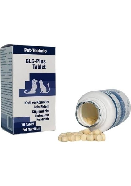 Pet-Technic Glc Plus Tablet – Kedi ve Köpekler Için Glukozamin ve Kondroitin Içerikli Eklem fırsatları