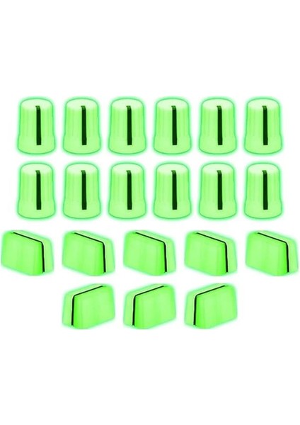 Chroma Caps Pro Pack (Luna Glow) | Chroma Caps Pro Paketi: 12X 90º Super Knobs, 5x