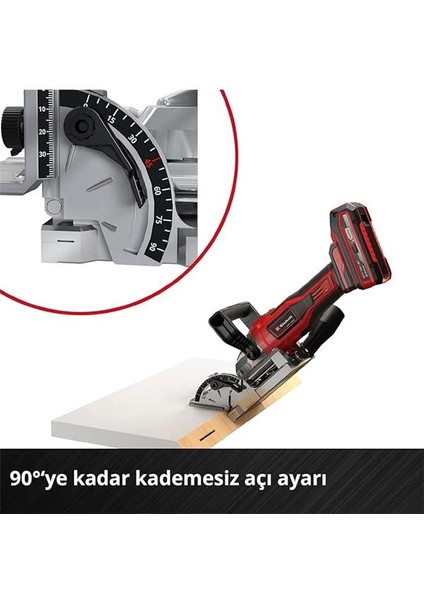 Akülü Yassı Dübel Frezesi Te-Bj 18 Li-Solo Power X-Change (18 V, Li-Ion, Kademesiz