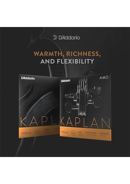D'addario KA410LM Kaplan Amo Viyola Set fiyatları
