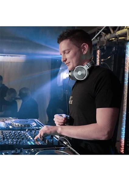 PRO50 Kulak Üstü Kablolu Dj Kulaklığı (Silver)