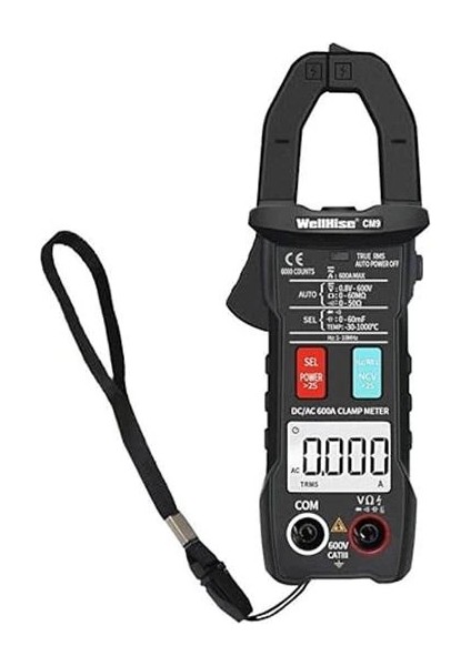 Cm9 600A Ac/dc Dijital Otomatik Pensampermetre True Rms