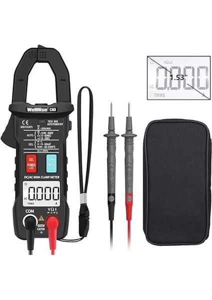 Cm9 600A Ac/dc Dijital Otomatik Pensampermetre True Rms fiyatları