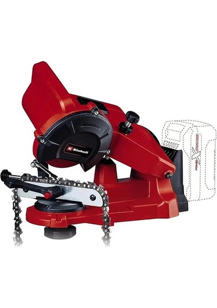 Akülü Zincir Bileme Ge-Cs 18 Li – Solo (Derinlik Mesnedi, Zincir Germe Aparatı, Hassas