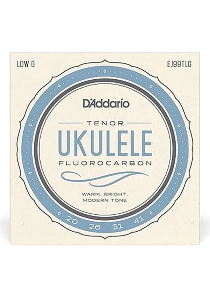 D'addario EJ65S Clear Nylon Sopran Ukulele Saitensatz