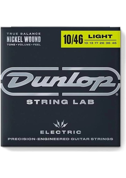Dunlop 3PDEN1046 Nikel Orta Elektro Gitar Telleri (3'lü Paket)
