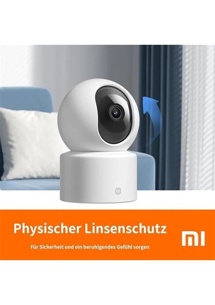 Xiaomi Smart Camera C301 2k 360 Derece Gece Görüşlü Ip Wi-Fi Güvenlik Kamerası (Xiaomi Türkiye modelleri