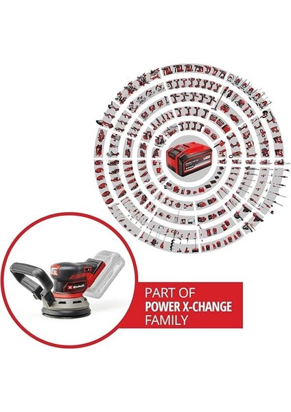 Professional Akülü Eksantrik Zımpara Tp-Rs 18/32 Li Bl-Solo Power X-Change (18 V, Kömürsüz fiyatları