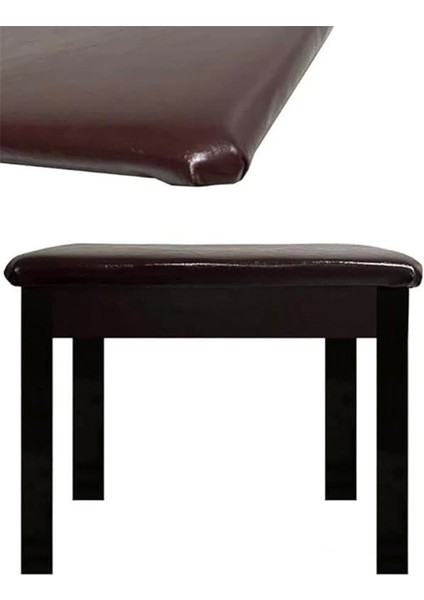 Midex TBX-144SR Üst Kalite Piyano Taburesi Gizli Bölmeli Kahve Renk (32X54X48)