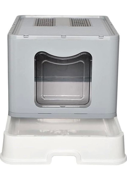 Xxl Çift Filtreli Çekmeceli Katlanabilir Kedi Tuvaleti fırsatları