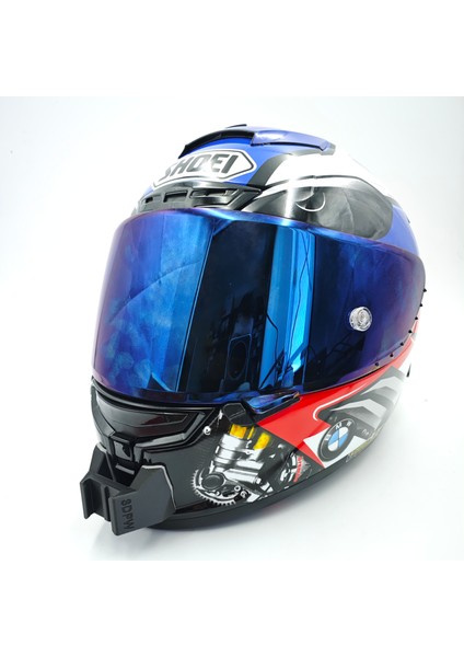 Shoei X Spirit 3 / X14 Kask uyumlu chinmount aksiyon kamera çene bağlantı aparatı seti