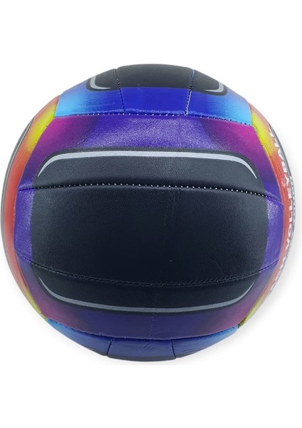 Voleybol Topu Desenli 280 gr - VB-810-SİYAH (Lisinya)