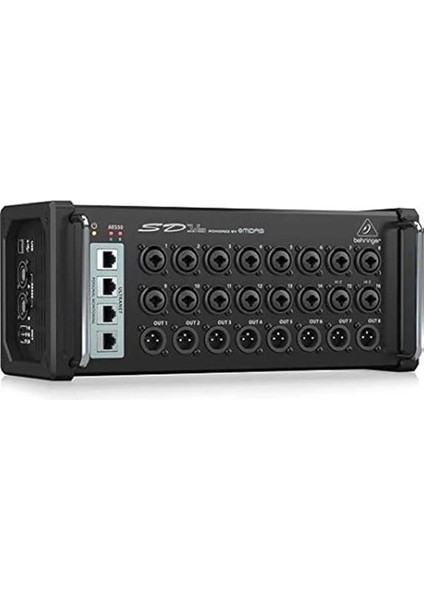 SD16 I/o Sahne Kutusu, 16 Uzaktan Kumanda Edilebilir Orta Preamps, 8 Çıkış, AES50 Ağ ve modelleri