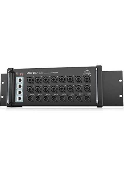 SD16 I/o Sahne Kutusu, 16 Uzaktan Kumanda Edilebilir Orta Preamps, 8 Çıkış, AES50 Ağ ve fırsatları