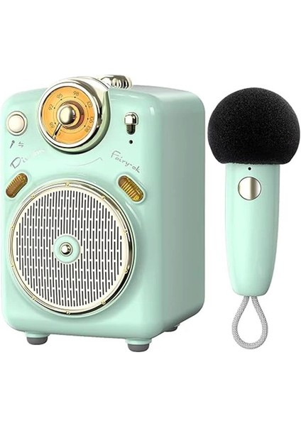 Sevimli Mikrofonlu Hoparlör, Şarkı Söylemek Veya Konuşmak Için 7 Farklı Ses Modu, Kızlar