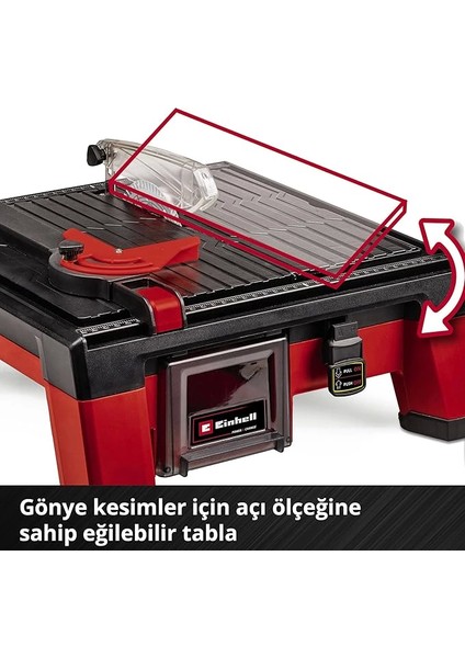 Te-Tc 18/115 Li - Solo, Akülü Seramik Kesme Makinesi