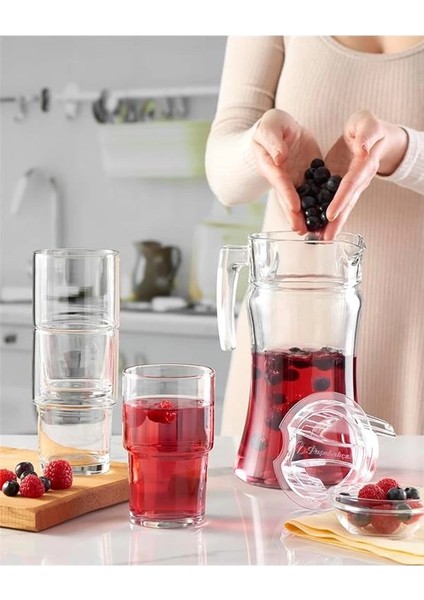 Pasabahce Azur Şeffaf Akrilik Kapaklı Sürahi - Tekli - 1400CC fiyatları