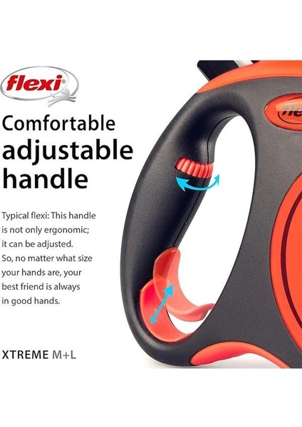 Flexi Extreme M Beden 5mt Şerit Tasma