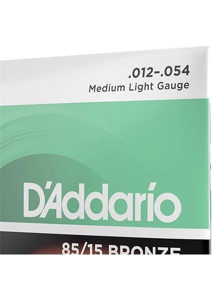 D'addario EZ920 012 Akustik Gitar Teli 85-15 Med Lıte fırsatları