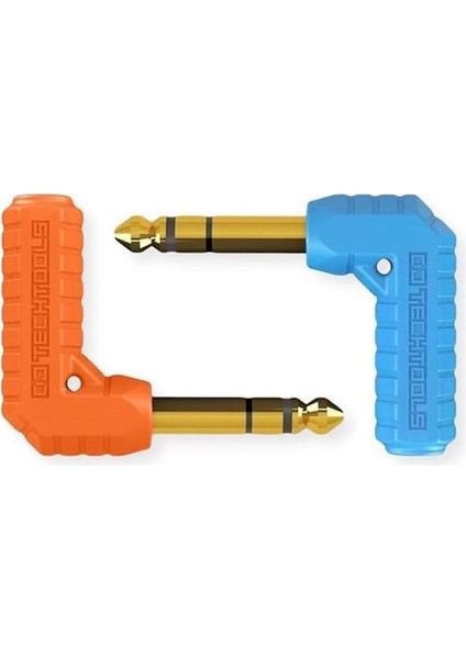 Chroma Jacks (Blue) | 6.3mm Erkek - 3.5mm Dişi Stereo Kulaklık Ses Adaptörü | fiyatları