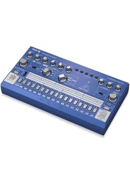 Rd6-Bu, Klasik Analog Drum Machine (8 Drum Sesi, 16-Adımlı Sequencer ve Distortion Efekti) fırsatları