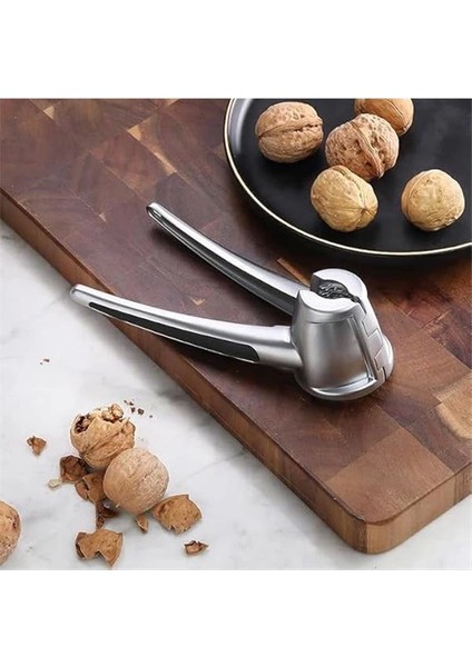 ® Profesyonel Ceviz Kıracağı, 18 cm Paslanmaz Çelik, Ergonomik Saplı, Yaylı Mekanizmalı fırsatları