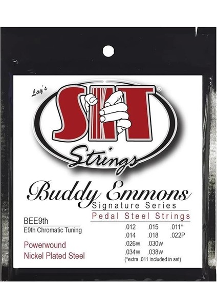 Buddy Emmons Imzalı Pedal Çelik Gitar Telleri - Model BE-E9TH