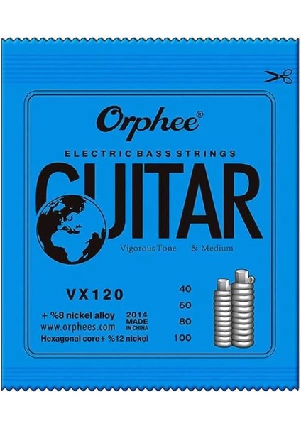 VX120 Bas Gitar Teli